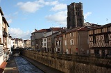 Quais du Vizezy et Collégiale Ntre Dame